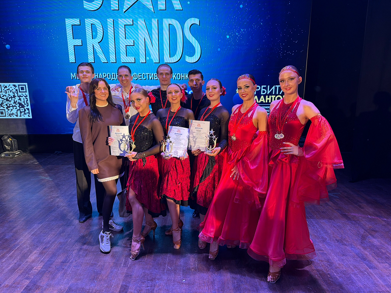 Выступление Ансамбля бального танца ЮУрГАУ "Ad’ Astra" высоко оценили эксперты Международного конкурса