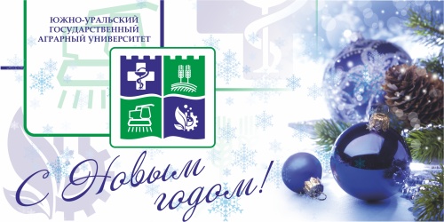 Уважаемые студенты, преподаватели и сотрудники ЮУрГАУ, примите искренние поздравления с наступающим Новым годом и Рождеством!