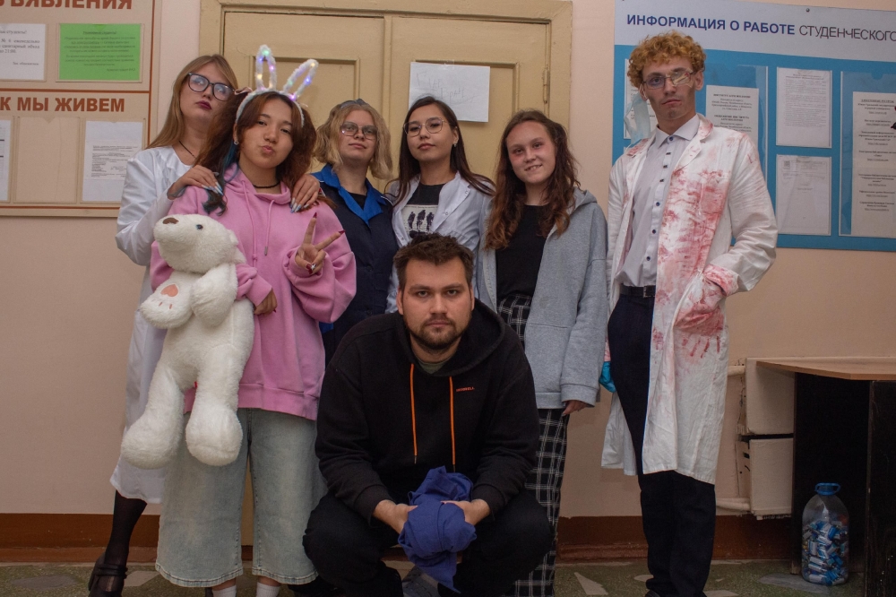 В общежитии Института агроэкологии  ЮУрГАУ состоялся яркий и необычный "Верёвочный квест"