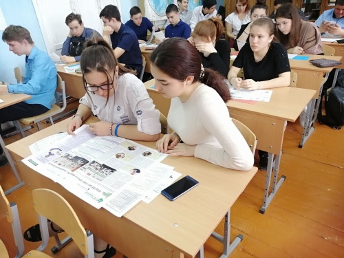 ЮУрГАУ  и Центр занятости населения Троицка  встретились со школьниками села Нижняя Санарка   