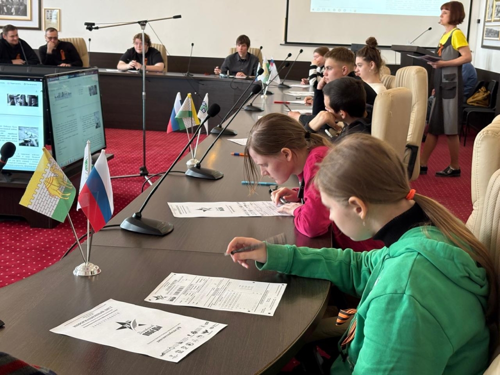 Студенты Южно-Уральского ГАУ написали Диктант Победы!