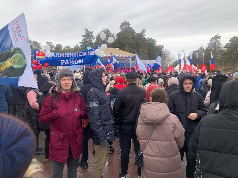 Южно-Уральский ГАУ принял участие в митинге-концерте «Крымская весна»