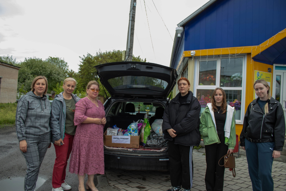 Студенты Института агроэкологии приняли участие в акции «Лапка помощи»